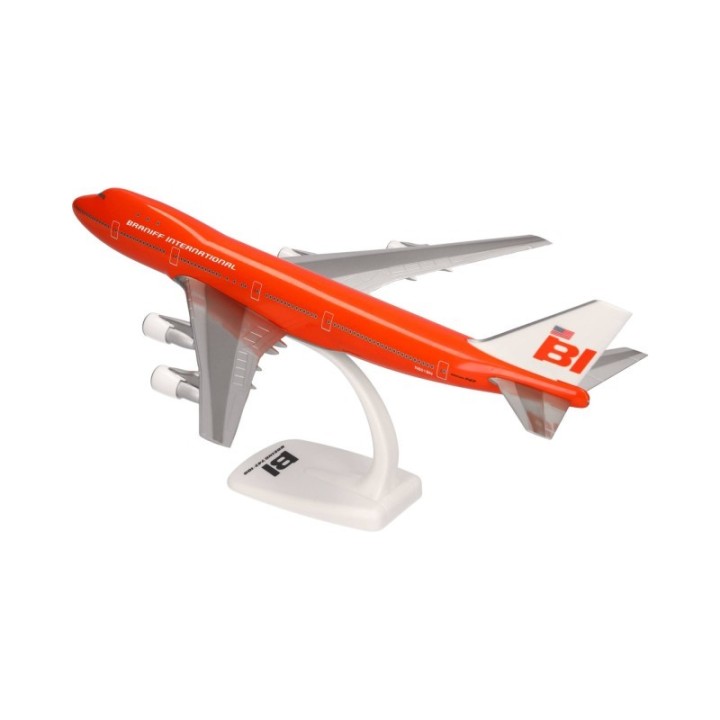 Herpa Braniff International Boeing 747-100 Big Pumpkin – produktbillede 4