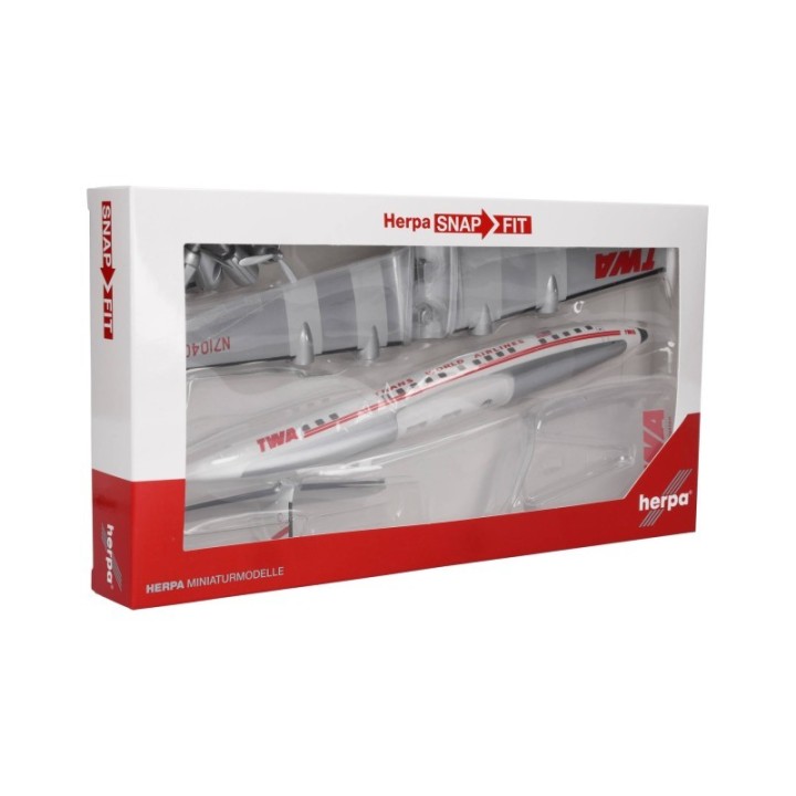 Herpa TWA Trans World Airlines Lockheed L-1049G Super Constellation - N7104C – produktbillede 5