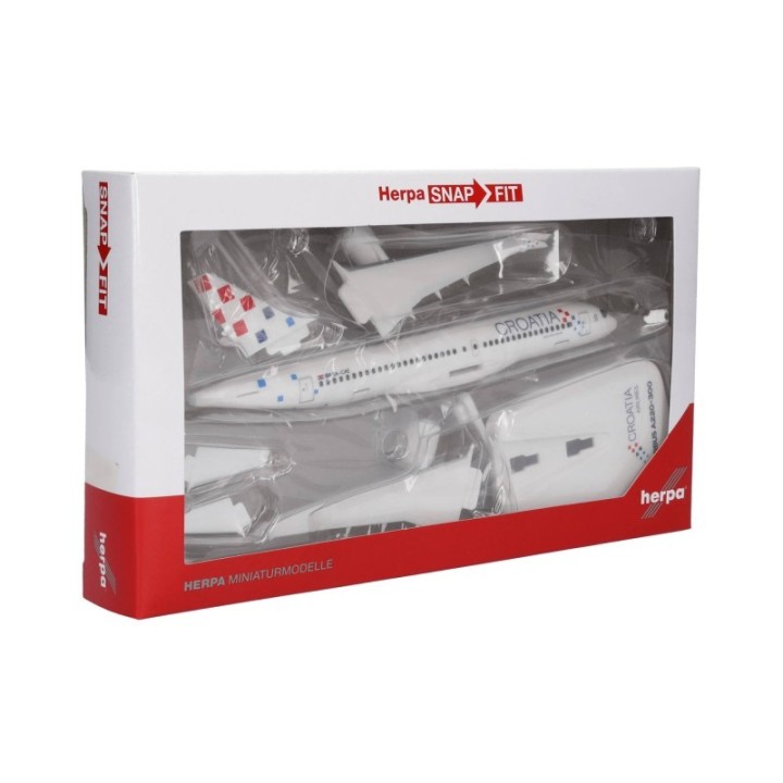 Herpa Croatia Airlines Airbus A220-300 - 9A-CAE Zagreb – produktbillede 5