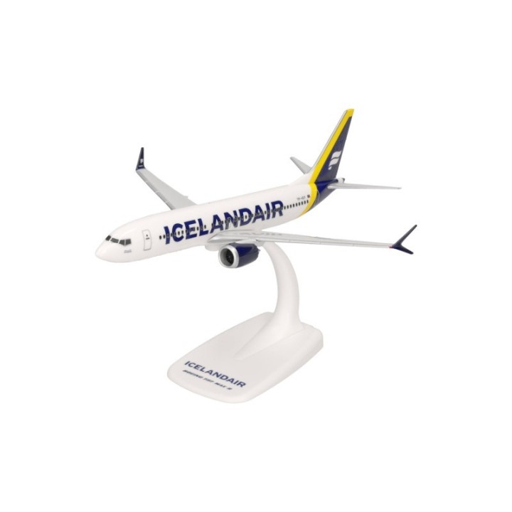 Herpa Icelandair Boeing 737 Max 8 - yellow tail stripe