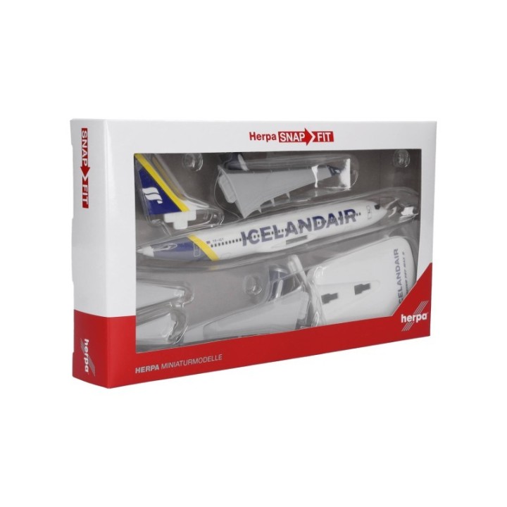 Herpa Icelandair Boeing 737 Max 8 - yellow tail stripe – produktbillede 5
