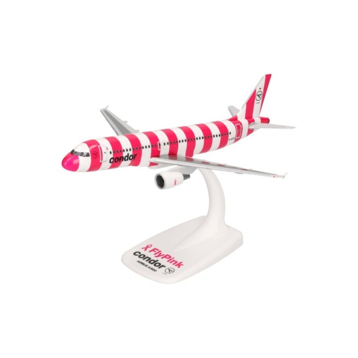 Herpa Condor Airbus A320 FlyPink presenning