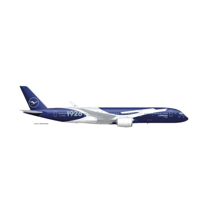 Herpa Lufthansa Airbus A350-900 100 år