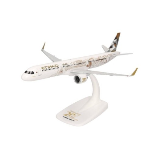 Herpa Etihad Airways Airbus A321neo - 20th Anniversary
