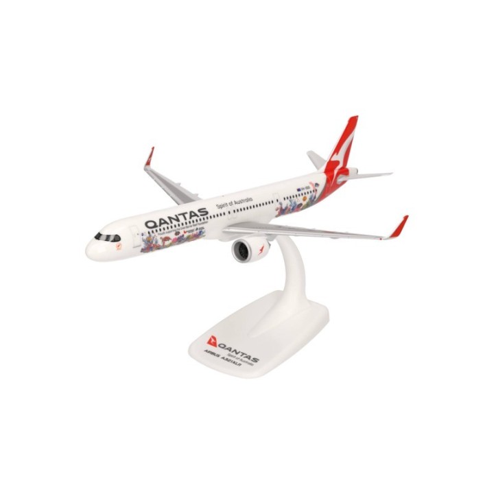 Herpa Qantas Airbus A321XLR - Great Barrier Reef bemaling