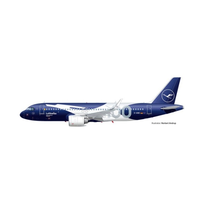 Herpa Lufthansa Airbus A320neo 100 år – produktbillede 2