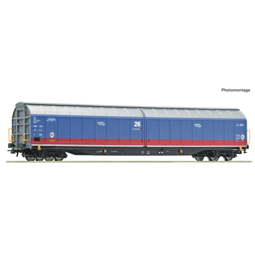 Fabriksny . Roco 6600200 Skydevægsvogn, Green Cargo, SJ
