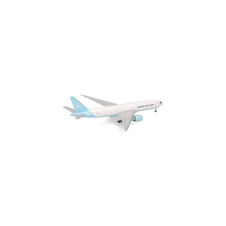 Herpa 1:500 Maersk Air Cargo Boeing 777F - OY-MAC "Maersk Swan"