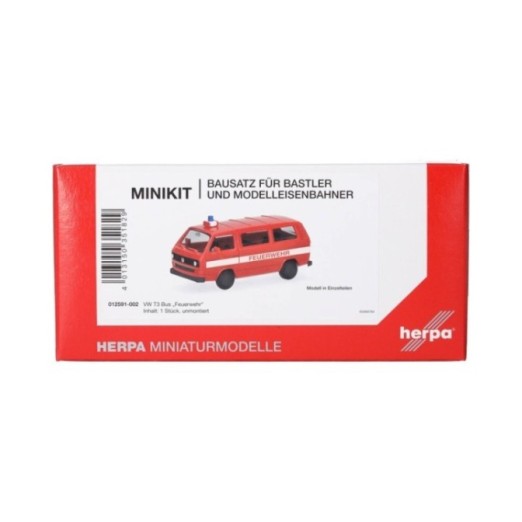 Herpa MiniKits VW T3 Bus Feuerwehr