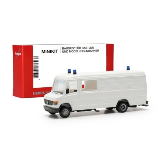 Herpa MiniKit Mercedes-Benz Vario Langkasten hvid (1 stk.)