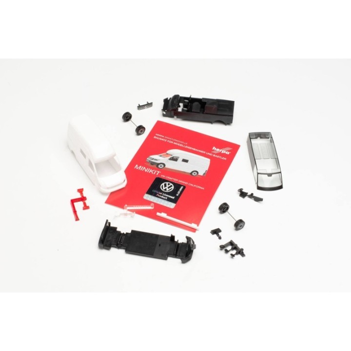 Herpa Minikit VW Crafter Grand California hvid – produktbillede 2