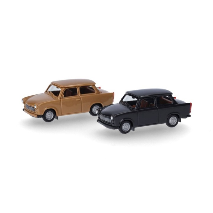 Herpa MiniKit Trabant 601 Limousine samtocker/rallyesort