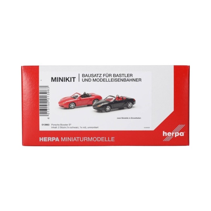 Herpa MiniKit Porsche Boxster S (2 stk.)