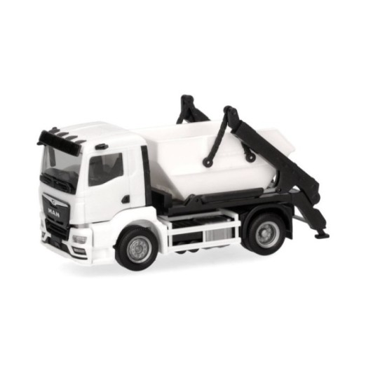 Herpa MiniKit MAN TGS NN containerbil AK12 hvid