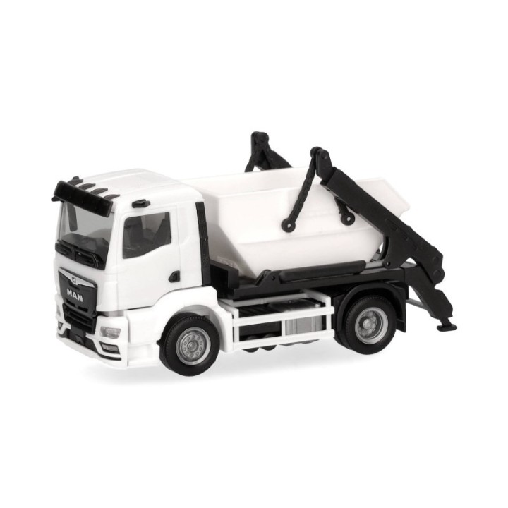 Herpa MiniKit MAN TGS NN containerbil AK12 hvid