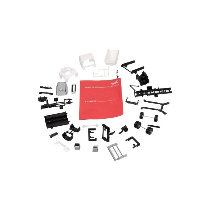 Herpa MiniKit MAN TGS NN containerbil AK12 hvid – produktbillede 4