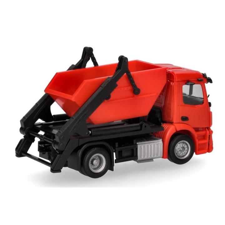 Herpa MiniKit Mercedes-Benz Actros S containerbil AK12 rød – produktbillede 3