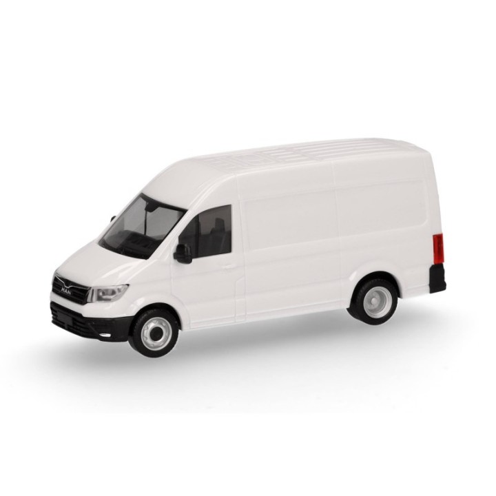 Herpa MiniKit MAN TGE Kasten HD mit Zwillingsbereifung hvid – produktbillede 2