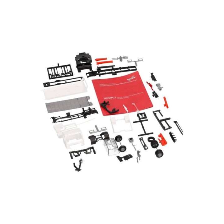 Herpa MiniKit MAN TGM Plateau-Abschlepp-LKW mit Kran (1 stk.) – produktbillede 4