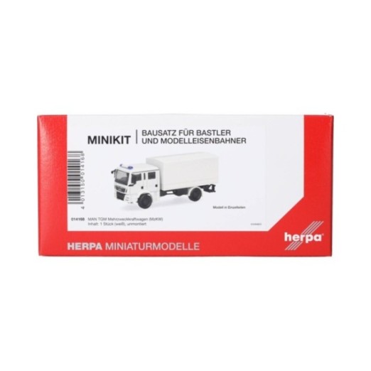 Herpa MiniKit MAN TGM MzKW hvid (1 stk.)