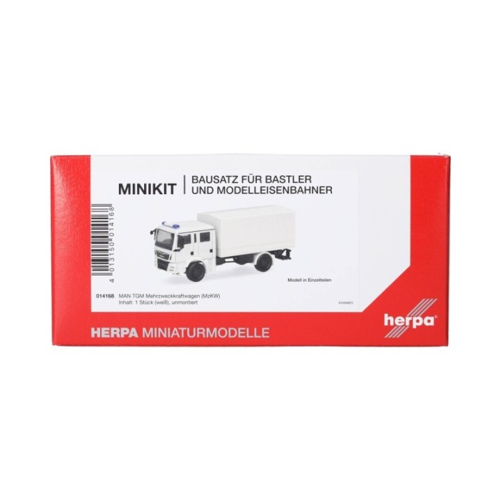 Herpa MiniKit MAN TGM MzKW hvid (1 stk.)