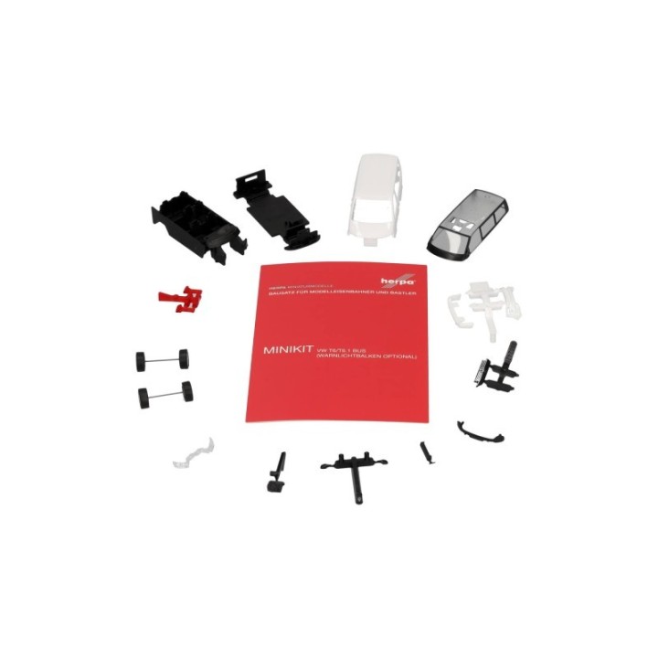 Herpa MiniKit VW T6.1 Bus hvid (1 stk.) – produktbillede 4