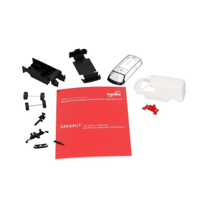 Herpa MiniKit VW T6.1 Kasten hvid (1 stk.) – produktbillede 4