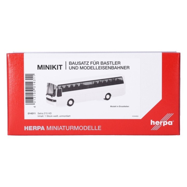 Herpa MiniKit Setra 215 HD hvid (1 stk.)