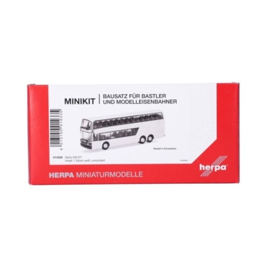 Herpa MiniKit Setra 228 DT hvid (1 stk.)
