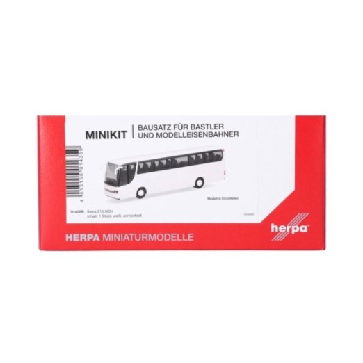 Herpa MiniKit Setra 315 HDH hvid (1 stk.)