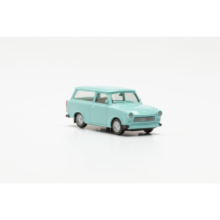 Herpa Trabant 601 Universal pastelltürkis – produktbillede 5