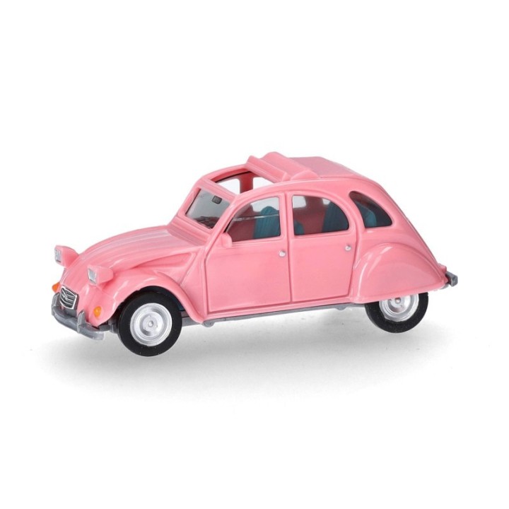 Herpa Citroen 2CV offen hellrosa