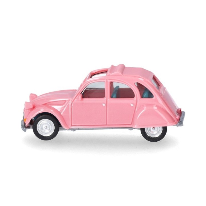 Herpa Citroen 2CV offen hellrosa – produktbillede 4
