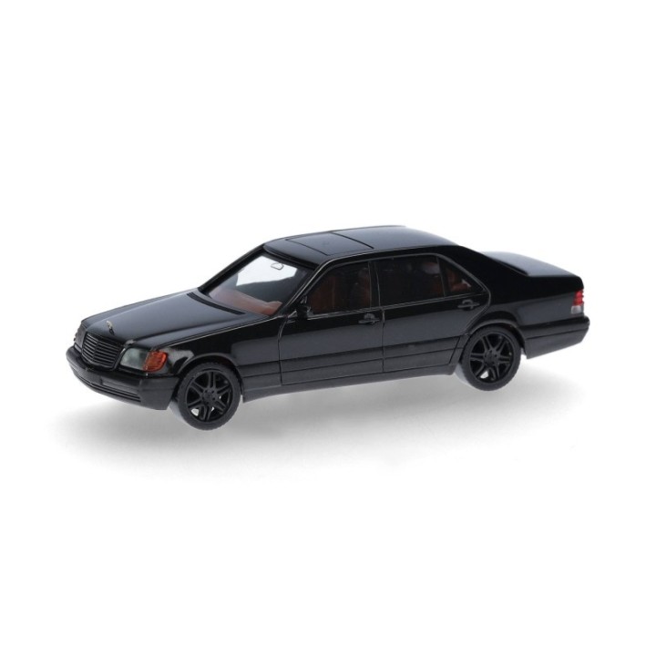 Herpa Mercedes-Benz 600 SEL V12 mit Brabus-fælge sort