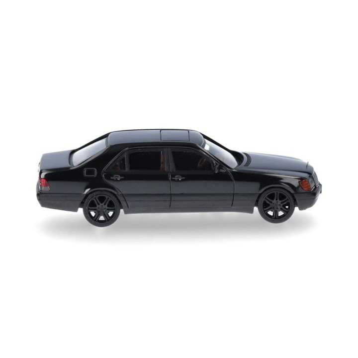 Herpa Mercedes-Benz 600 SEL V12 mit Brabus-fælge sort – produktbillede 3