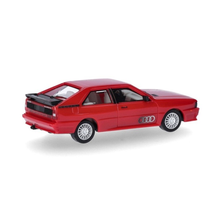 Herpa Audi Ur-Quattro Tornadorød – produktbillede 2