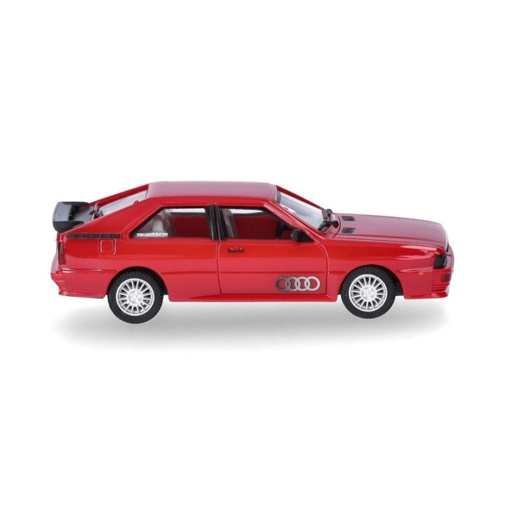 Herpa Audi Ur-Quattro Tornadorød – produktbillede 3