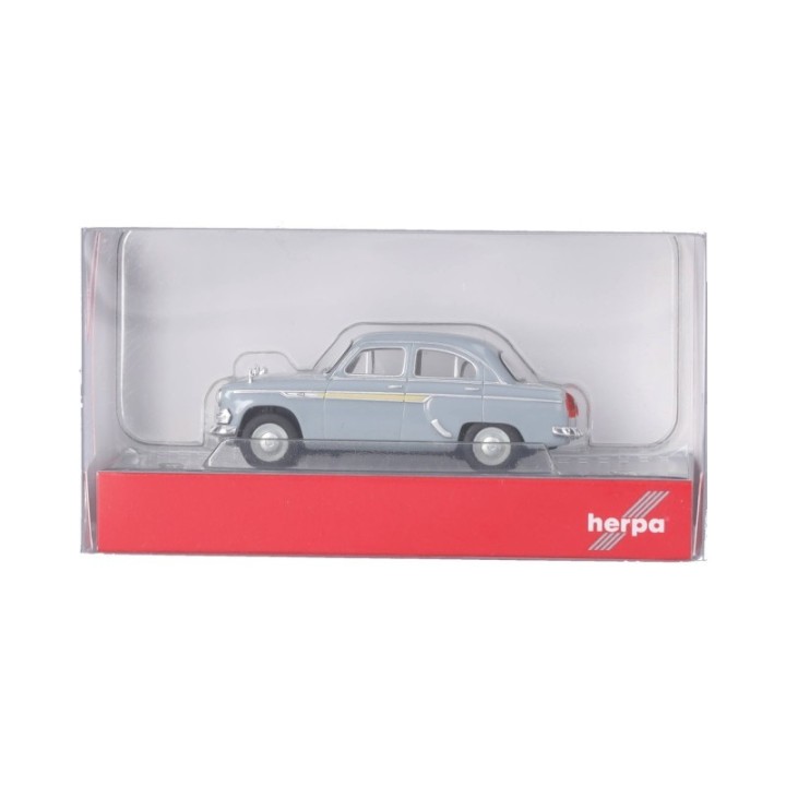 Herpa Moskwitsch 403 grå – produktbillede 5