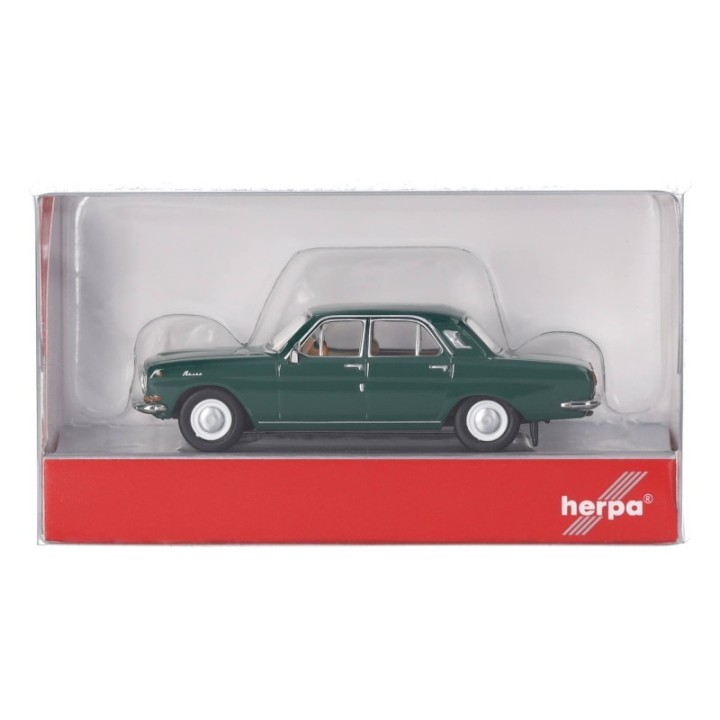 Herpa Wolga (GAZ) M24 dunkelgrøn – produktbillede 5