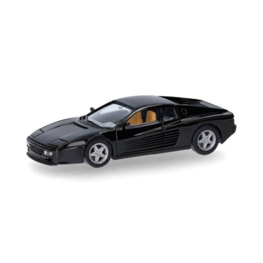 Herpa Ferrari 512 TR (Motorabdeckung zum Öffnen) nero