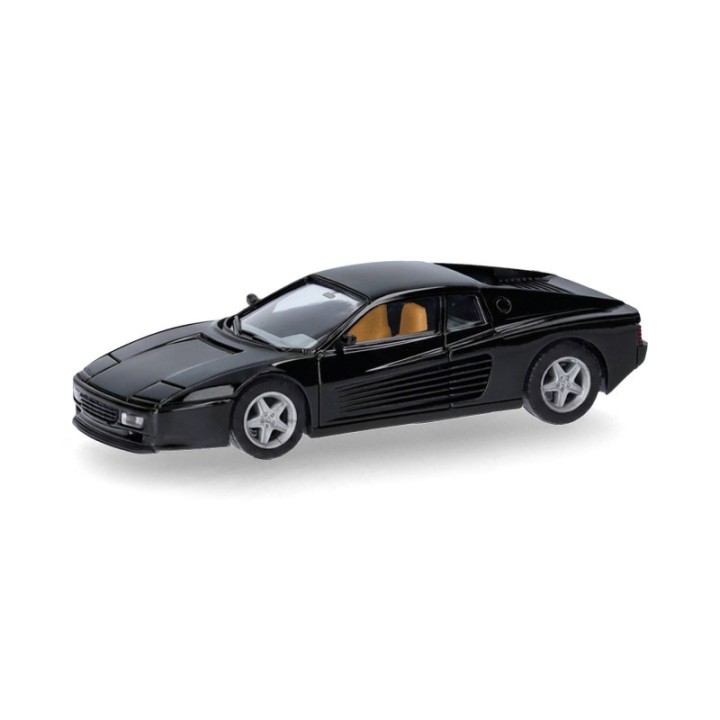Herpa Ferrari 512 TR (Motorabdeckung zum Öffnen) nero