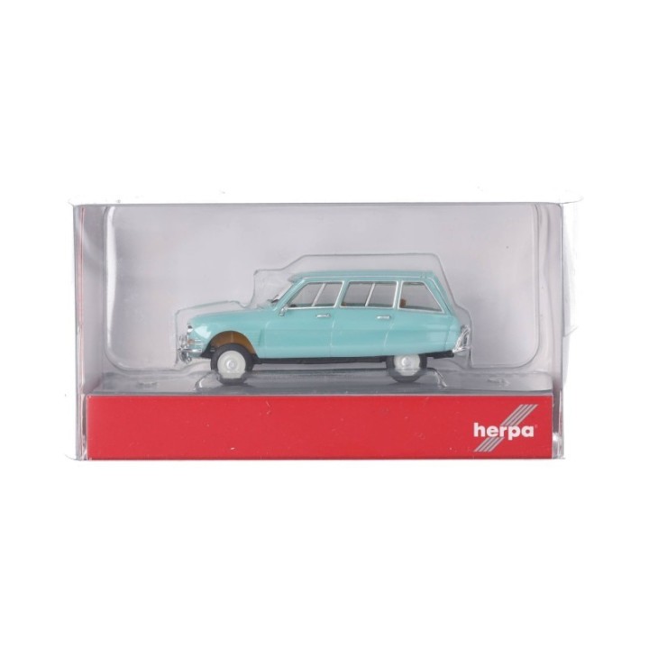 Herpa Citroen AMI 6 Break pastelltürkis – produktbillede 5
