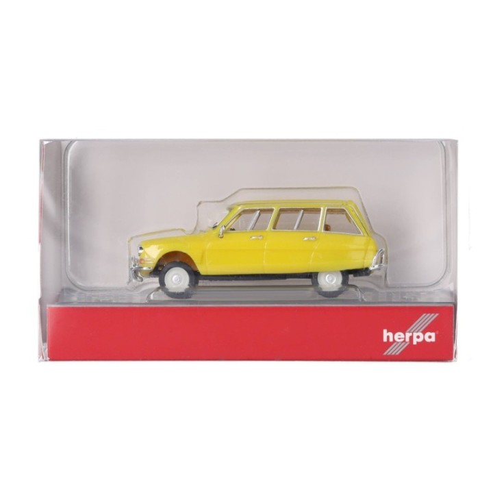 Herpa Citroen AMI 6 Break zinkgul – produktbillede 5