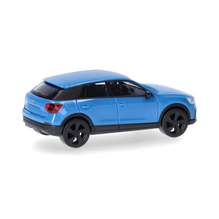 Herpa Audi Q2 turboblå – produktbillede 2