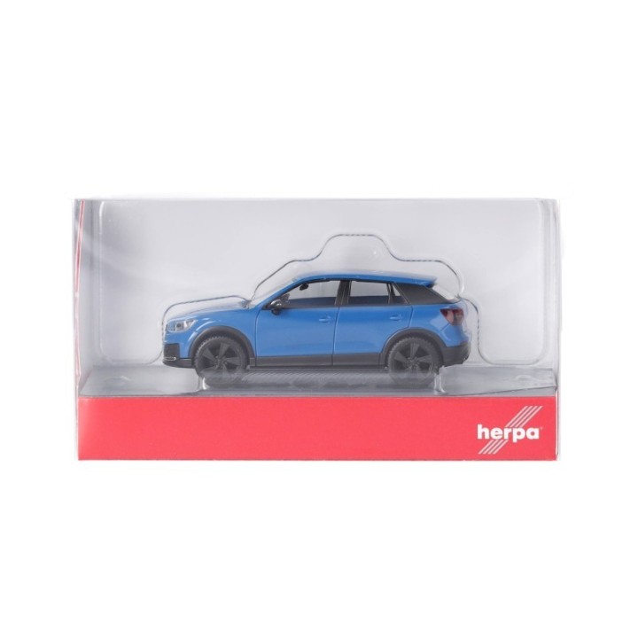 Herpa Audi Q2 turboblå – produktbillede 5