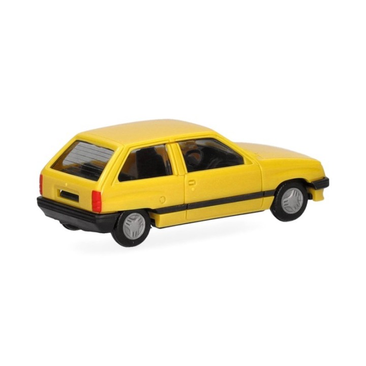Herpa Opel Corsa A 2-dørs Jamaicagul – produktbillede 2