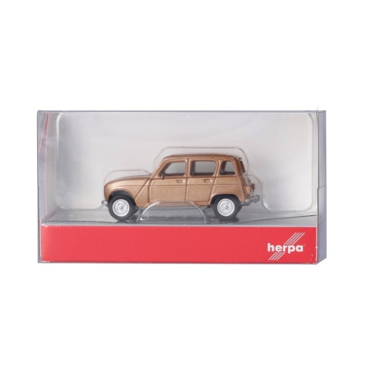 Herpa Renault R4 beigemetallic – produktbillede 5