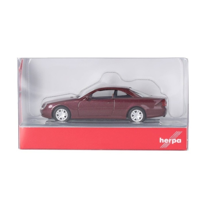 Herpa Mercedes-Benz CL Coupé titanitrød metallic – produktbillede 5