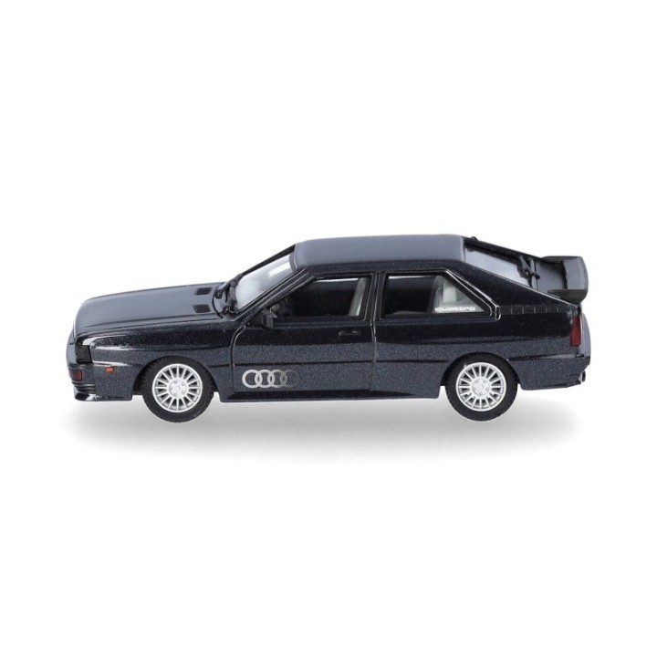 Herpa Audi Ur-Quattro Amazonasblå Metallic – produktbillede 4