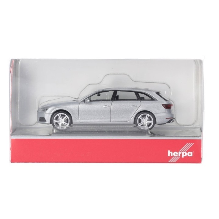 Herpa Audi A4 Avant eissølv – produktbillede 5